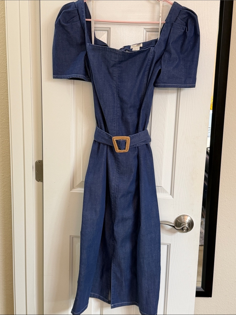 Shoshanna Denim dress . Made in USA. Size 12